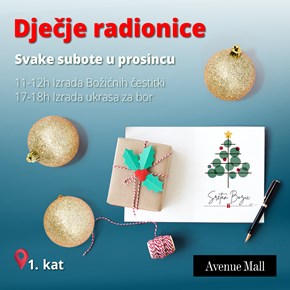 Dječje radionice u Avenue Mallu